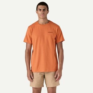 Patagonia Men's Orange T-Shirt
